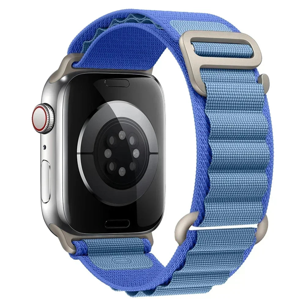 Alpine Loop Nylon Band For Apple Watch Strap 49mm 45mm 41mm 44mm 40mm 42mm 38mm Metal G-Hook Bracelet iWatch Ultra 34 5 SE 6 7 8