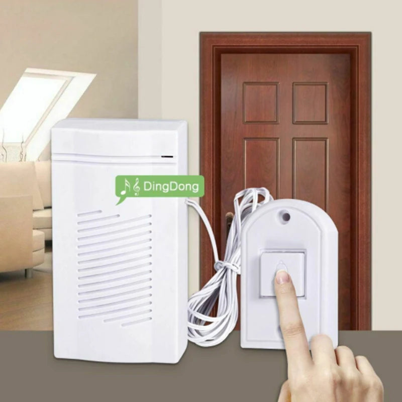 Wired Doorbell Wired Guest Welcome Energy Saving Door Bell Security Smart Wired Doorbell Kits For Offices Offices Retail Stores