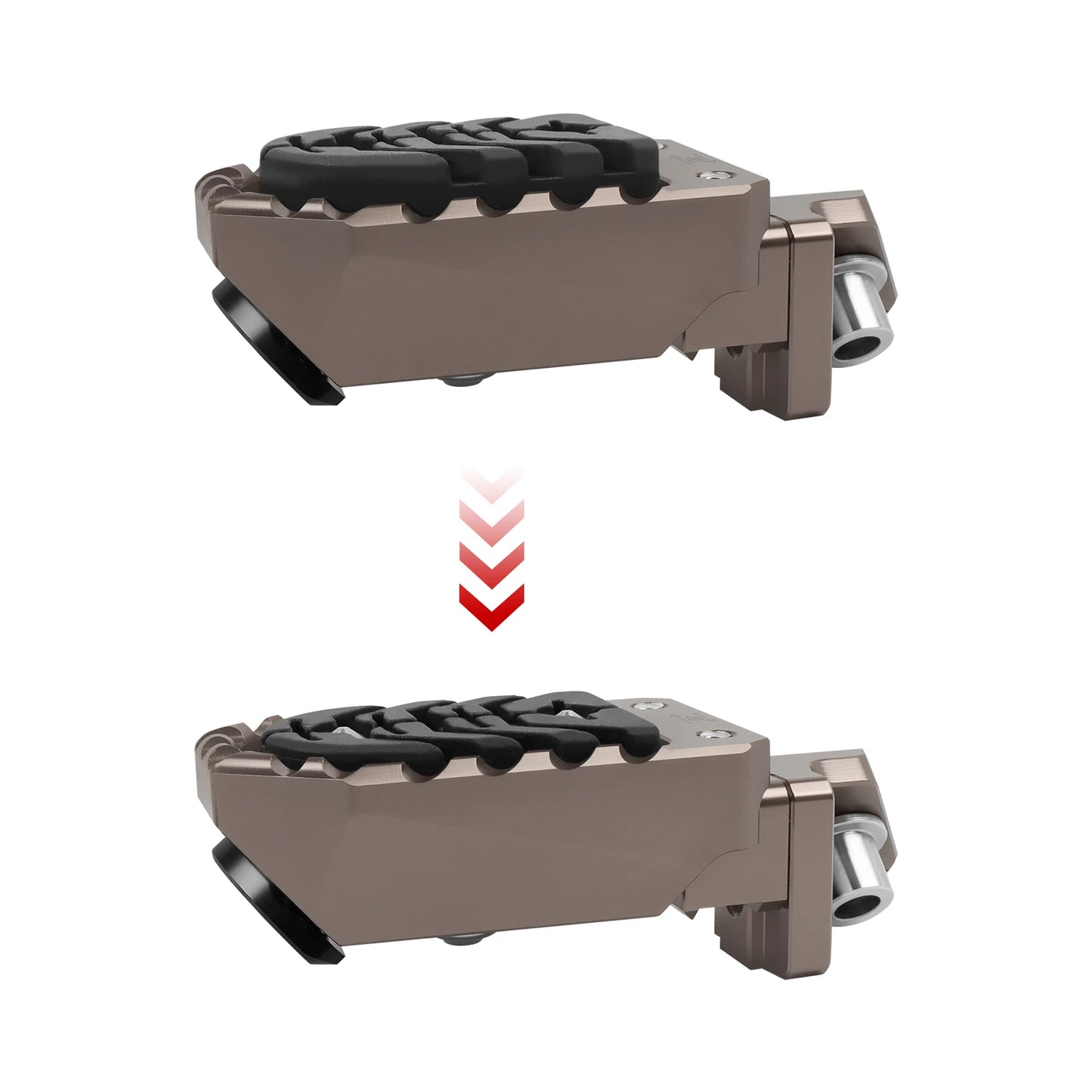 For BMW R1200GS GS1200 R1250GS LC ADV 2013-2024 F750GS F850GS S1000XR 2015-2019 Motorcycle Foot pegs Footrest Footpeg Foot Rests