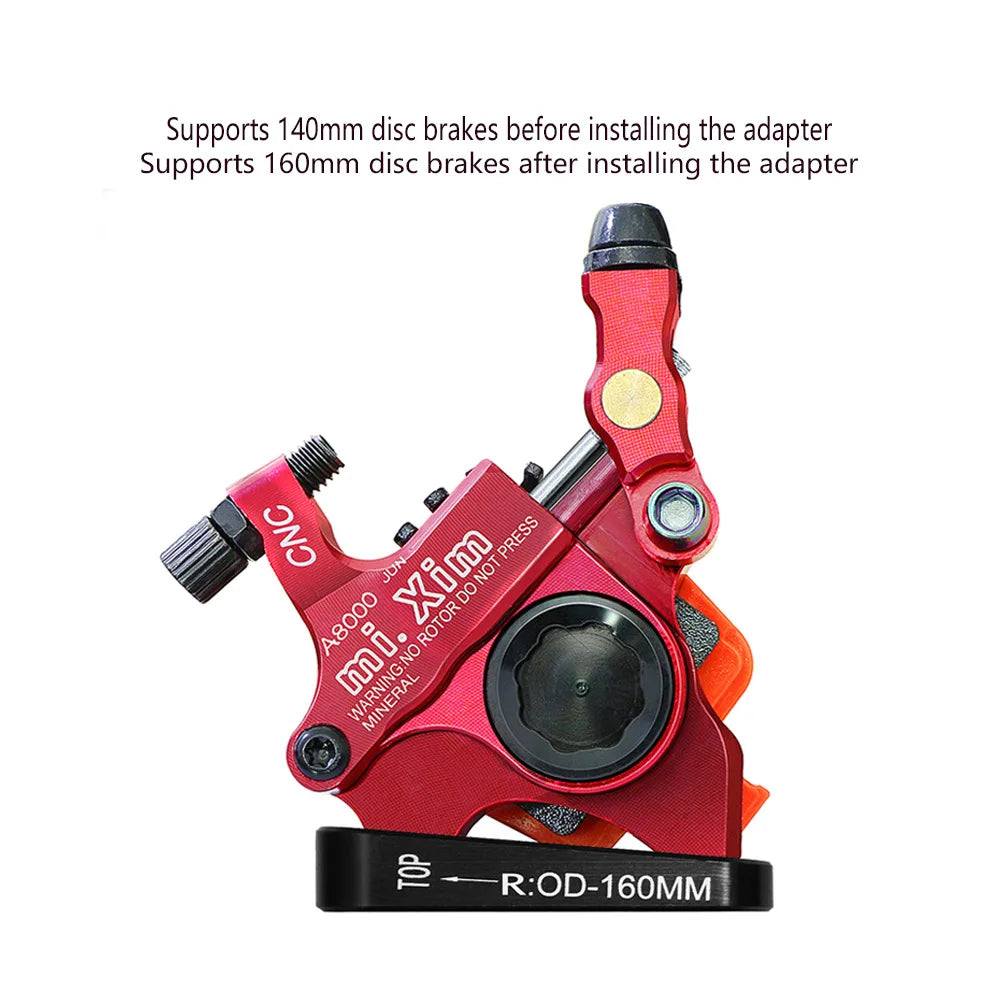 Flat Mount Disc Brake Adapter Road Bike Disc Brake Adapter Front/Rear Aluminum Alloy 140 Or 160 Reversible For 140mm 160mm Rotor