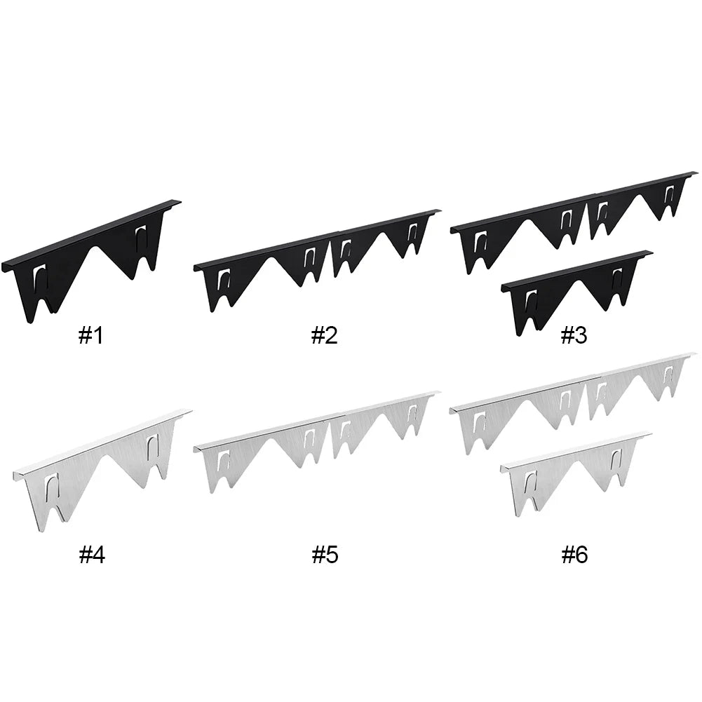 1/2/4 PCS Stainless Steel Stove Gap Cover Easy Retractable Length 13.8'' To 27.5'' Stove Gap Guard Heat Resistant Easy To Clean