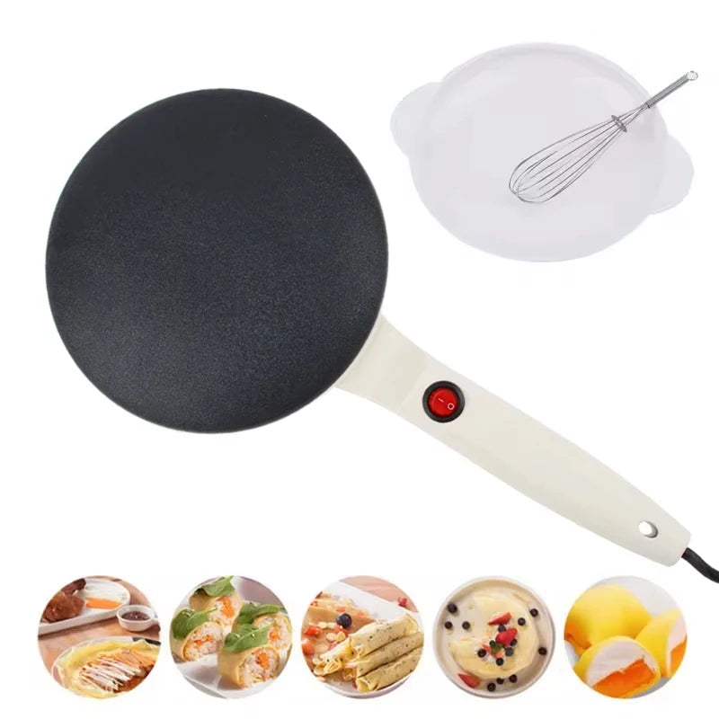 110V 220V Household Non-stick Pancake Machine Electric Crepe Baking Pan Instant Heating Spring roll Pastry Frying Grilling Plate