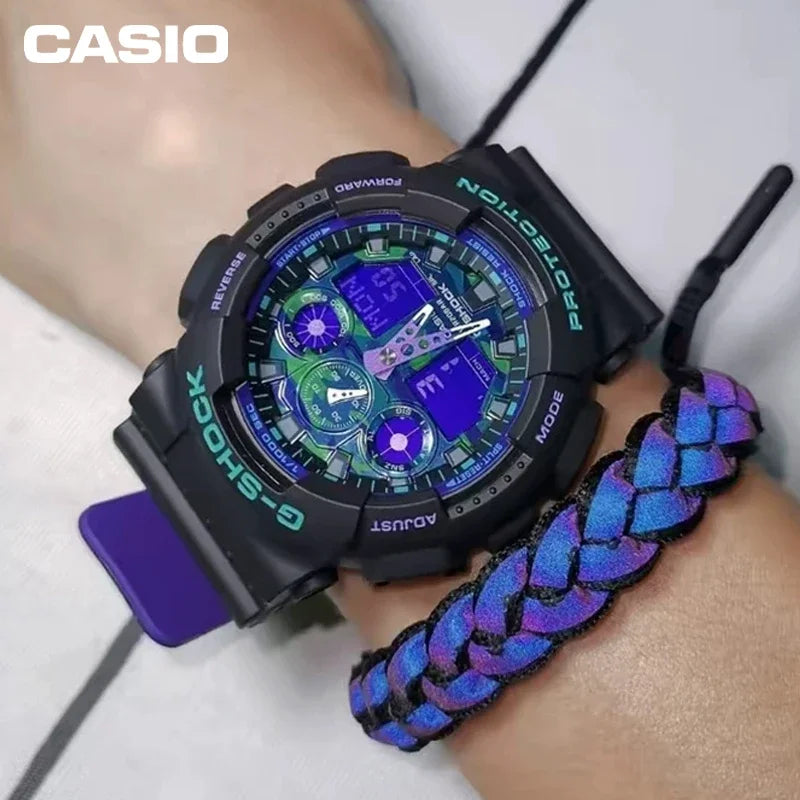 Casio GA-100 G-SHOCK Series Cool Men's Sports Digital Watch Limited Luxury Stars With The Tide Electronic Eatch Euminous Japan