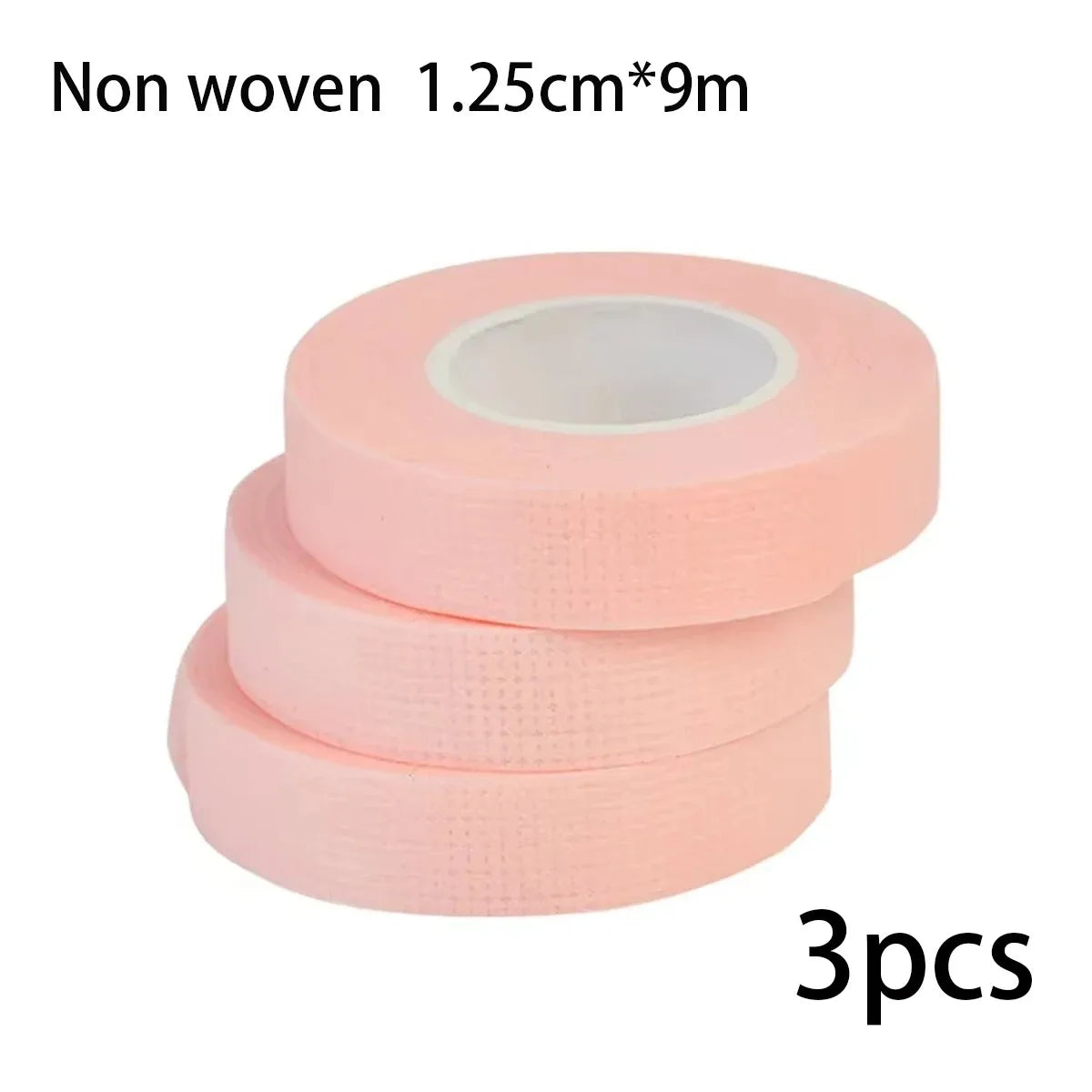 Eyelash Tape Transparent Adhesive Fabric 9m/10 Yard/Roll Adhesive Breathable Micropore Fabric Tape for Eyelash Extension Supply