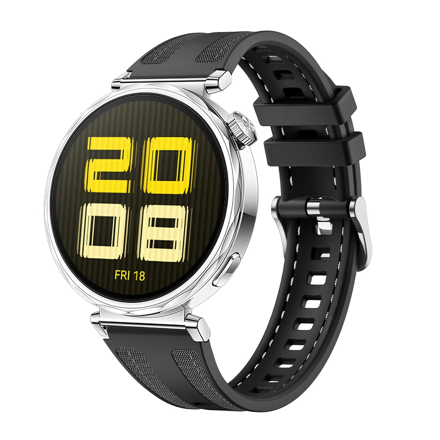 Official 18mm Nylon Strap For HUAWEI WATCH GT 5 4 41mm/Watch 5 Pro 42mm Composite Silicone Band Bracelet