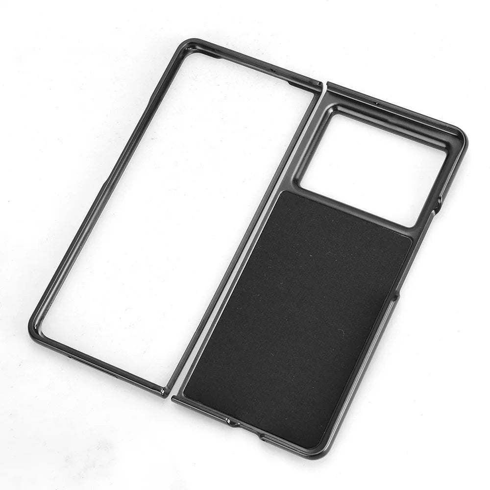 For Tecno Phantom V Fold 2 Case Luxury Leather Skin Texture Ultra Thin Slim Back Cover For Tecno Phantom V Fold2 Phone Cases