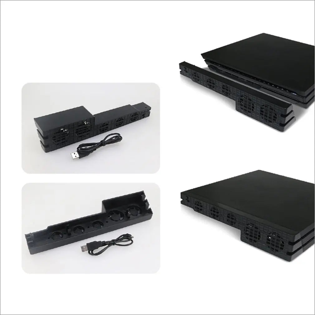 Base Fan Stand For Sony PS4 Pro Slim Game Console Play Station Playstation PS 4 Cooling Support Cooler Accessories Holder Gaming