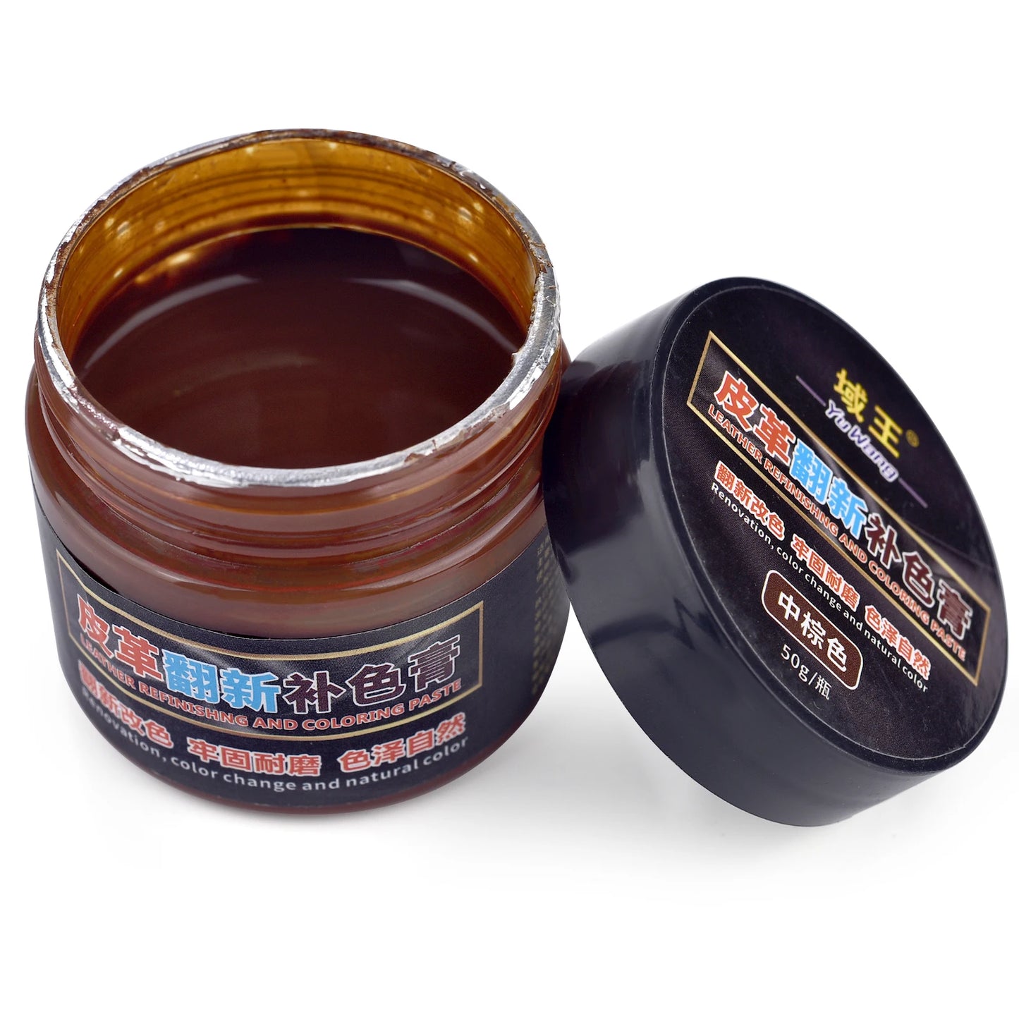 50g/Bottle Leather Coloring Pigment Dye Liquid Leather Repair Refurbish For Car Seat Bag Shoes Sneakers Leather Skin Care Crafts