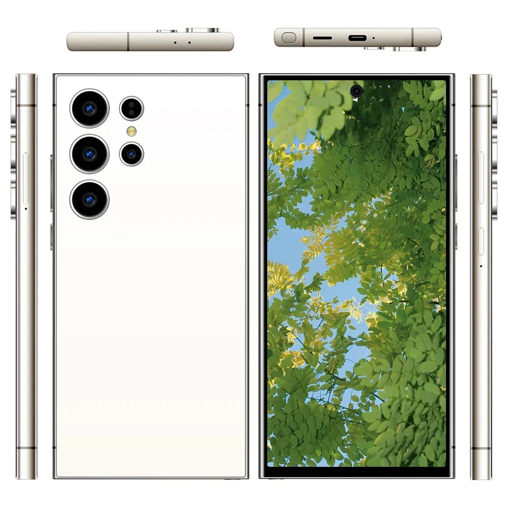 2025 New Hot S25 Ultra Original Intelligent 5g Dual Card Dual Standby Android 14 System 8000mah Battery Global Version