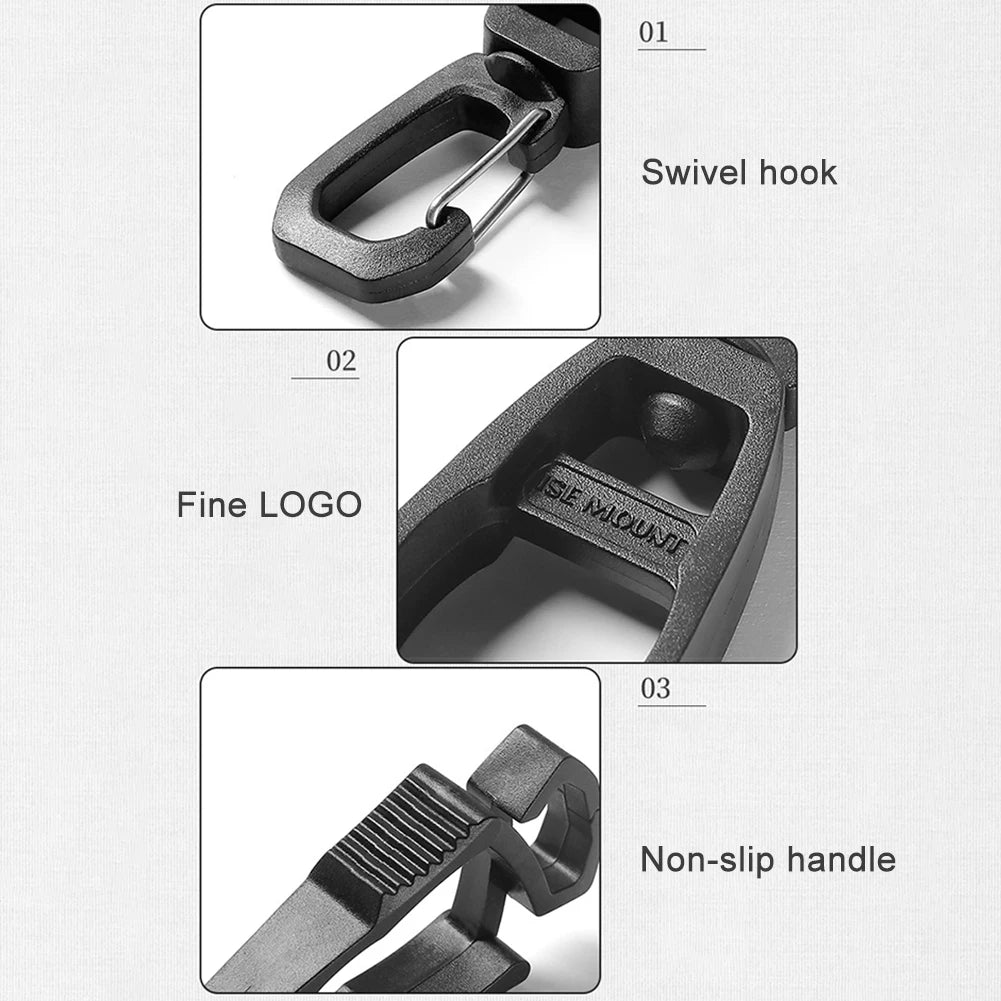 Outdoor Glove Clip Multi-purpose Protective Gloves Clips Anti-drop Work Gloves Holder Clip for Worker Construction