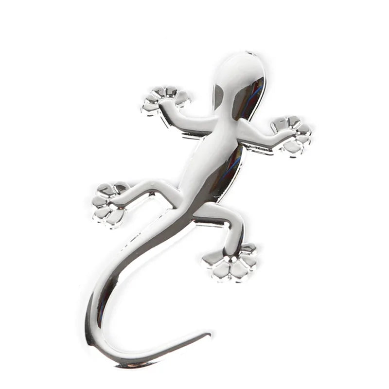 1/2PCS Gecko Lizard Car Sticker Motorcycle 3D Sticker Decal Waterproof Reflective Stickers Car Styling Car accessories stickers