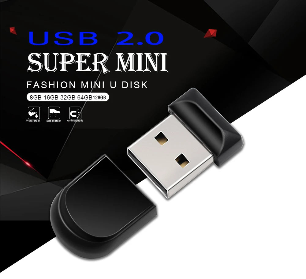 USB Flash Drive High Speed 2.0 Mini 64GB High Speed Pen Drive 64GB Pendrive 2.0 USB Stick Pen Drive Free Shipping