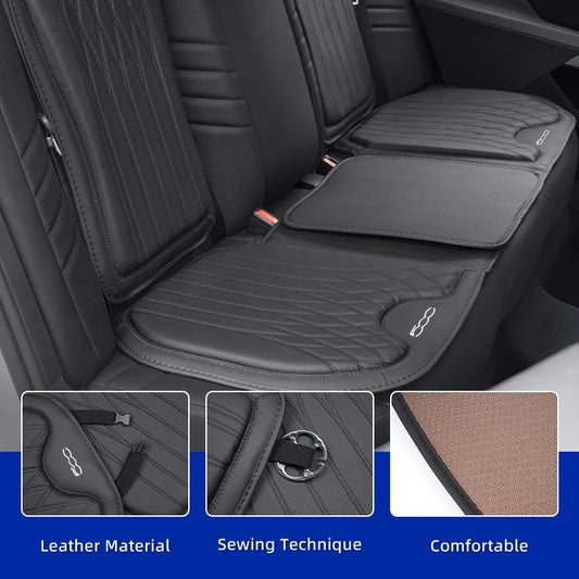 Car Seat Cushion Cover Backrest Protective Pad Interior Accessories For FIAT 500 Grande Punto Tipo Stilo UNO Astra Bravo Panda