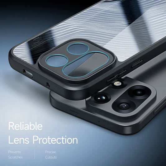 For OnePlus 15 Case DUX DUCIS Aimo Shockproof Anti-drop Hard PC Flowing Lines Translucent Phone Cover