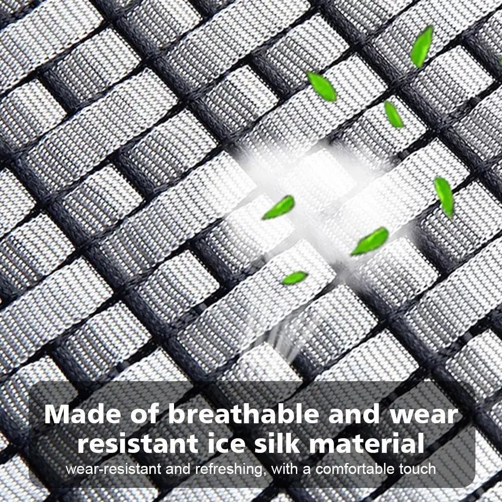 Car Cushion Summer Cool Cushion Ice Silk Seat Cover Car Cushion Seasonal Universal Cool Cushion