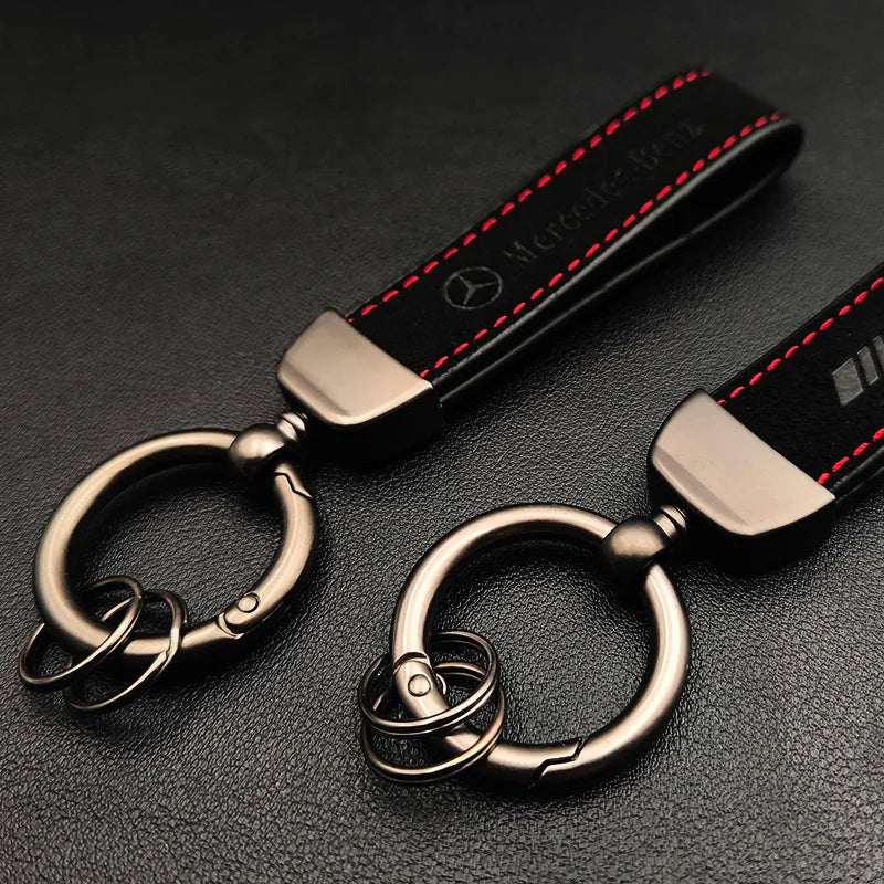 2024 New Man Keyring Women Luxury Car Keychain For Mercedes Benz AMG W204 W205 W212 W213 W222 x153 W176 W177 Keychain Accessory