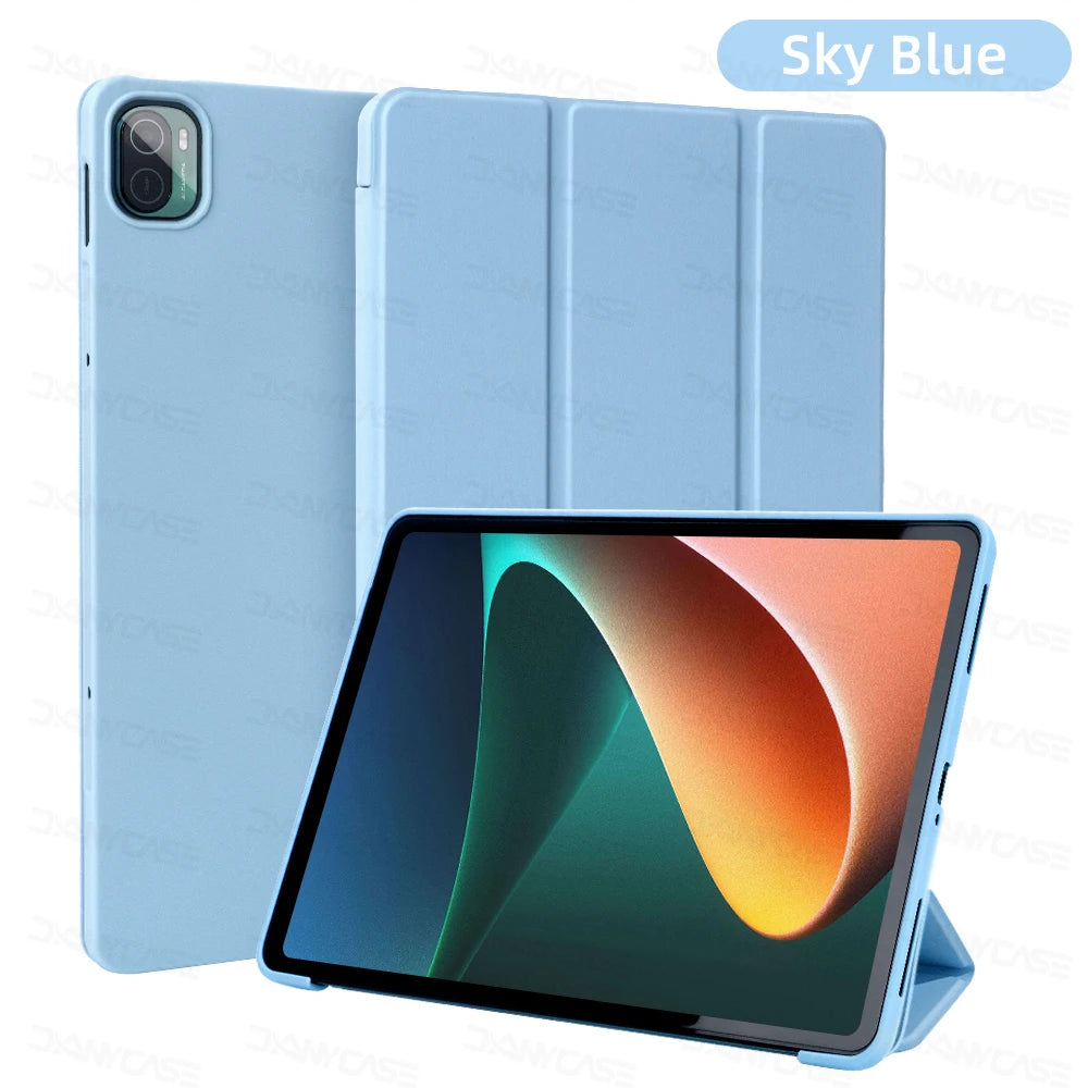 Tablet Case For MiPad 6S Pro 12.4in Support Magnetic Charging Auto Wake up For Xiaomi Pad 6/6Pro Cover Funda Tablet Accessories