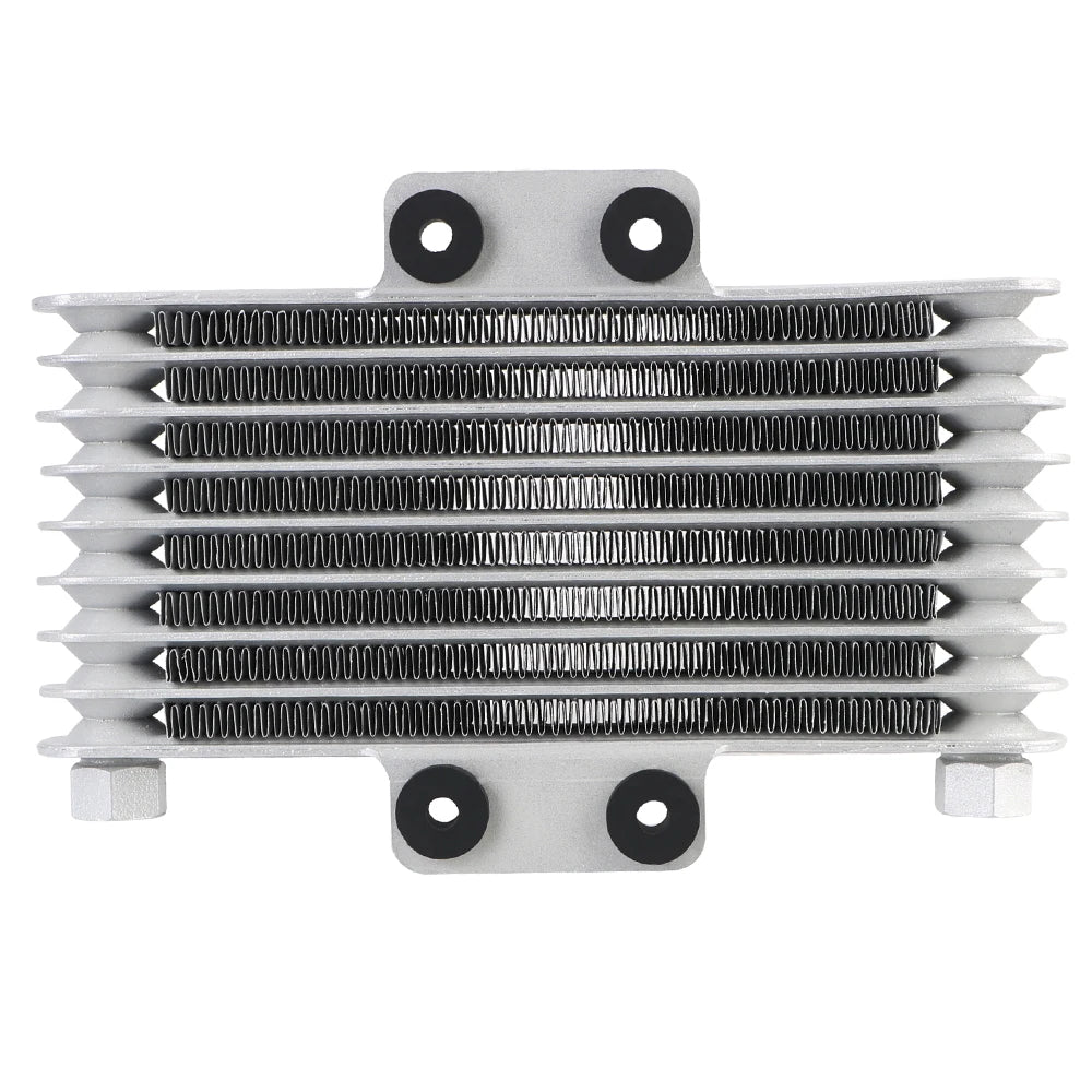 Moto ATV Modification Aluminum Alloy Cooling System Motorcycle Radiator Condenser 8 Row Engine Oil Cooler Transmission Radiator