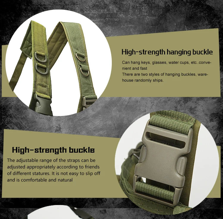 Tactical Vest MOLLE CS Training Equipment Hunting Chest Vest Security Quick Release AK Belly Pocket Vest Hunting Equipment