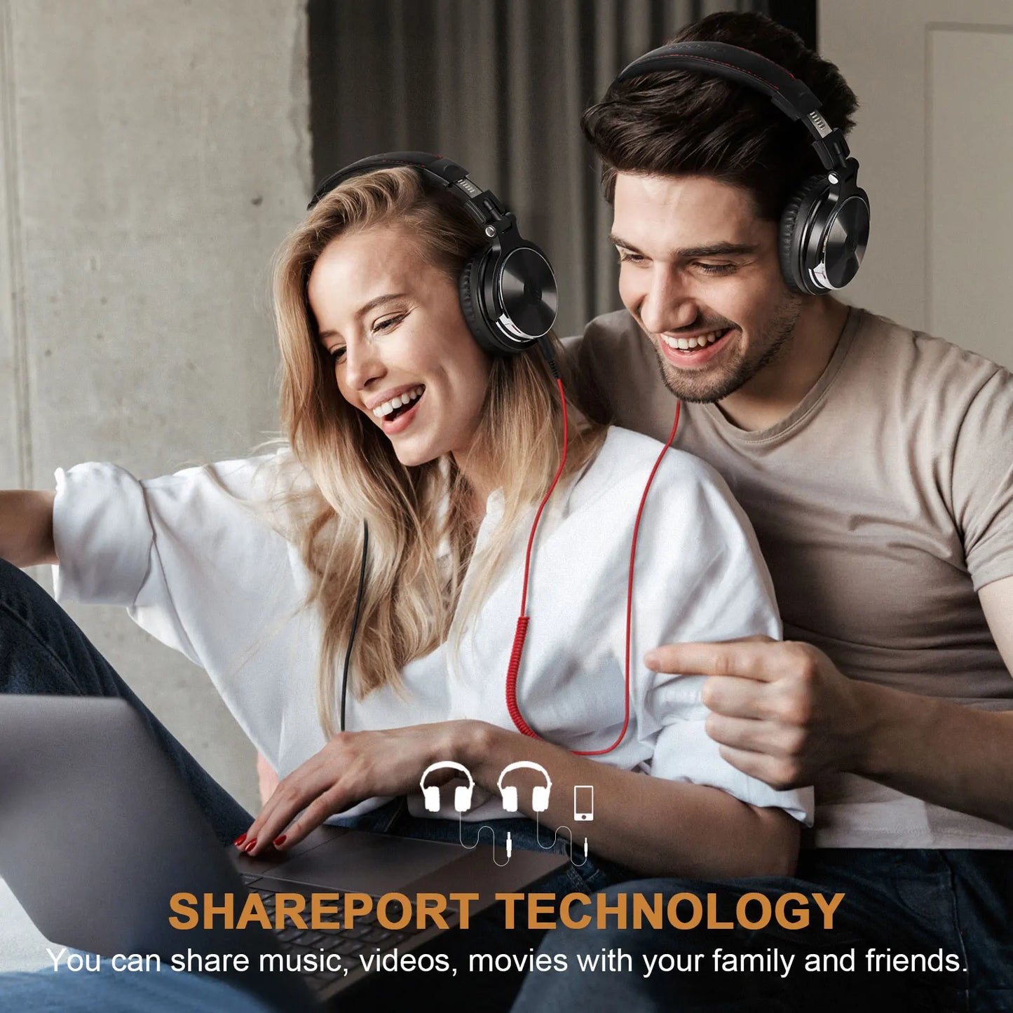 Oneodio Pro 10 Over Ear Headphones Hifi Studio DJ Headphone Wired Monitor Music Headset Earphone With Mic For Phone Computer PC