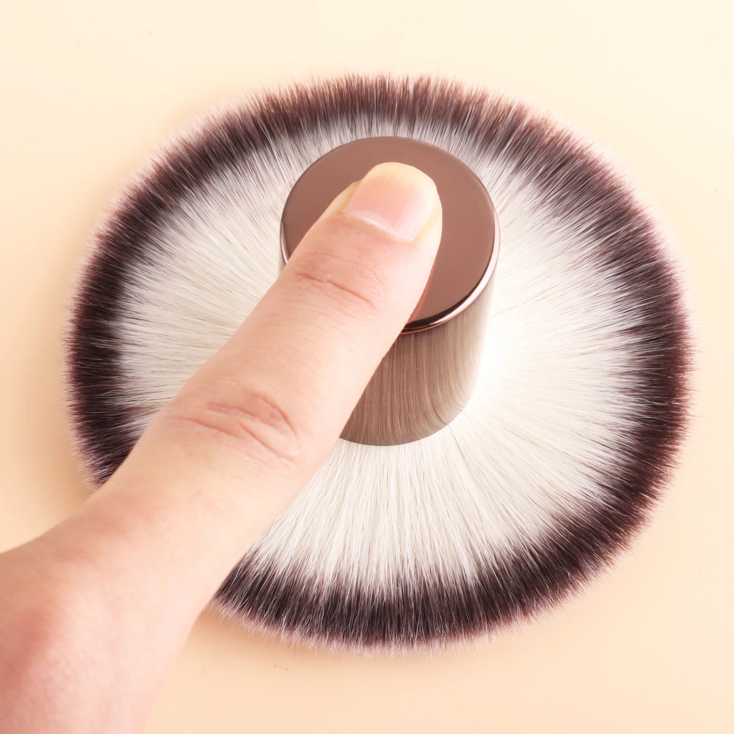 1PC Makeup Brushes Double Head Foundation Powder Concealer Blusher Bronzer Makeup Brush Soft Fiber Hair Cosmetic Beauty Tools