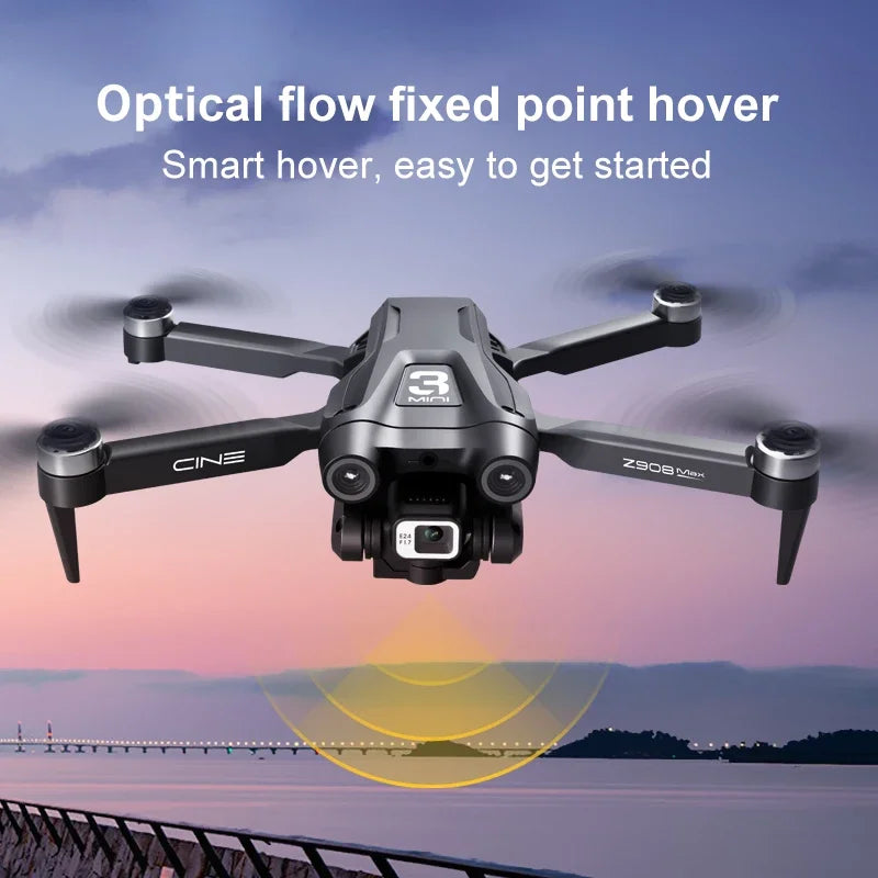 Z908 Pro Max Drone Professional 8K GPS Dual HD Aerial Photography FPV Brushless Obstacle Avoidance Quadcopter 9000M