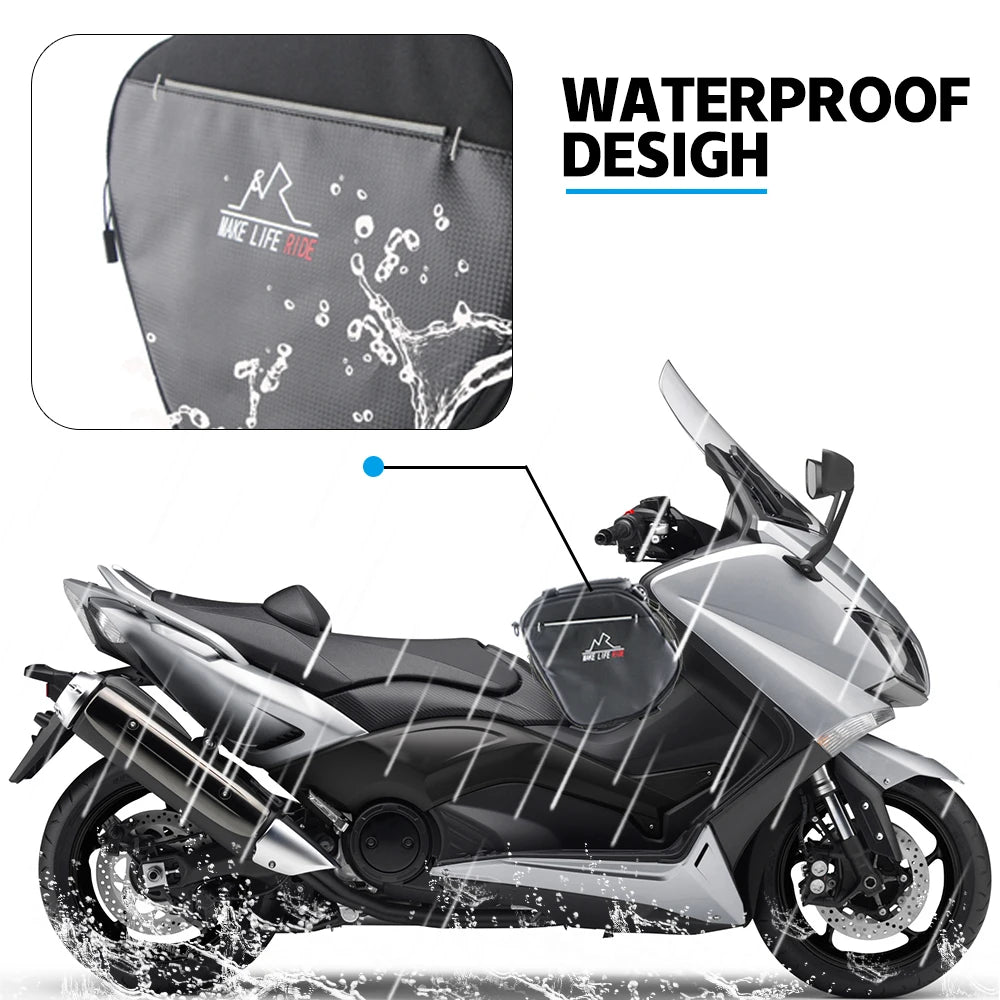 For Honda PCX 160 150 XADV750 For bmw C400GT For YAMAHA tmax530 NMAX155 Motorcycle Scooter Pedal Bag Toolbag Luggage Saddlebag