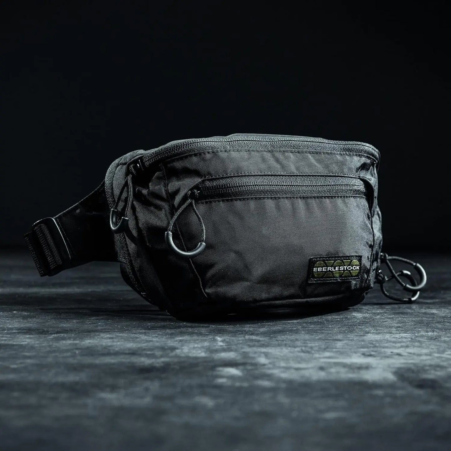 Bando Bag - Tactical Men's Fanny Pack w/Adjustable Waist Belt, Zippered Pockets, Compact Lightweight Belt Bag