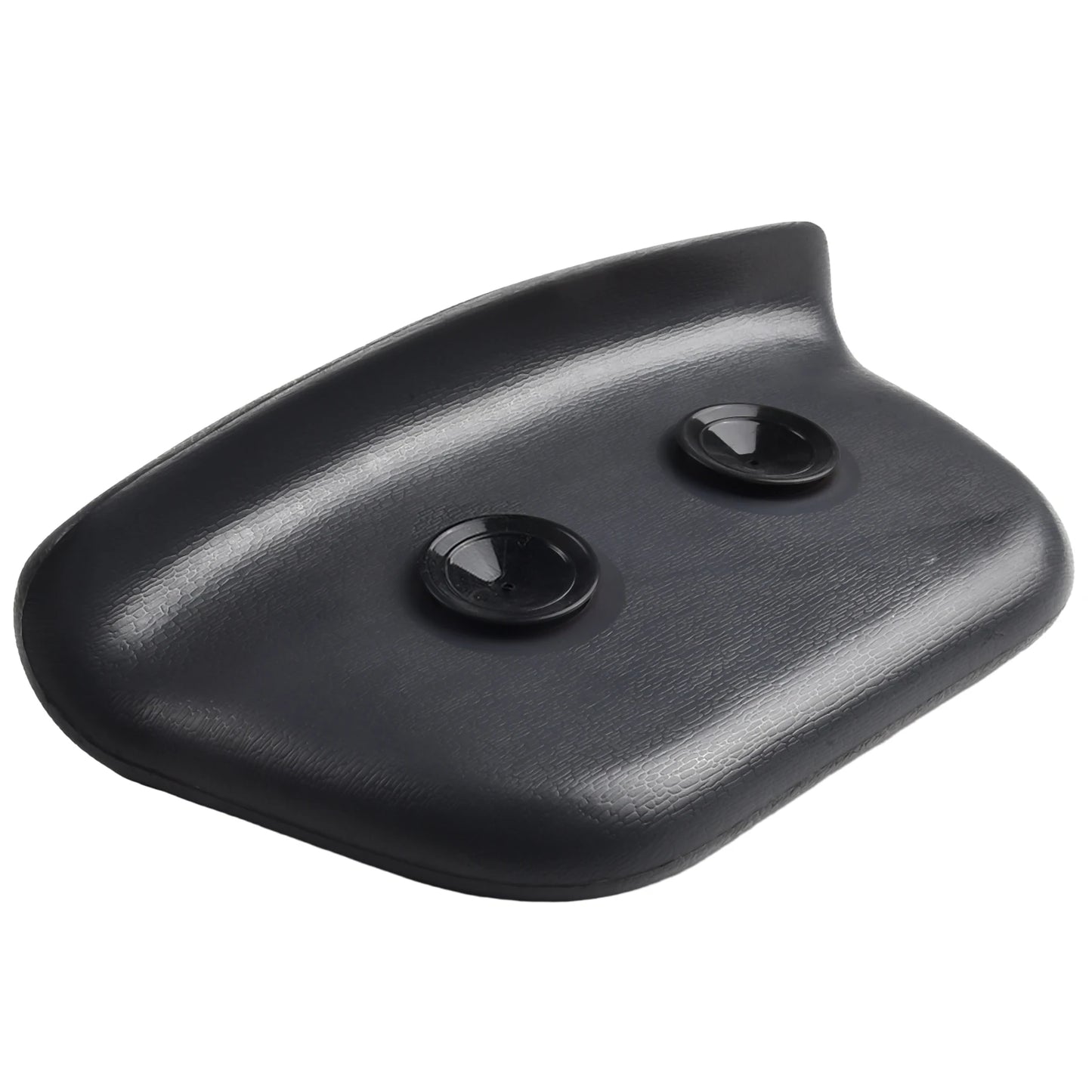 1pc PU Spa Bath Pillow Bathtub Headrest Waterproof Bath Cushion BLACK Bathtub Pillow For Neck Head Support 265*150*60mm