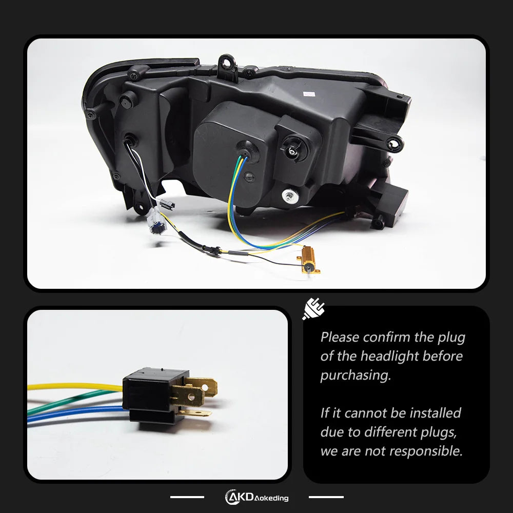 Car Lights for Patrol Y61 2005-2022 LED Auto Headlights Assembly Upgrade Defender Style Design Bifocal Lens Exterior Accessories