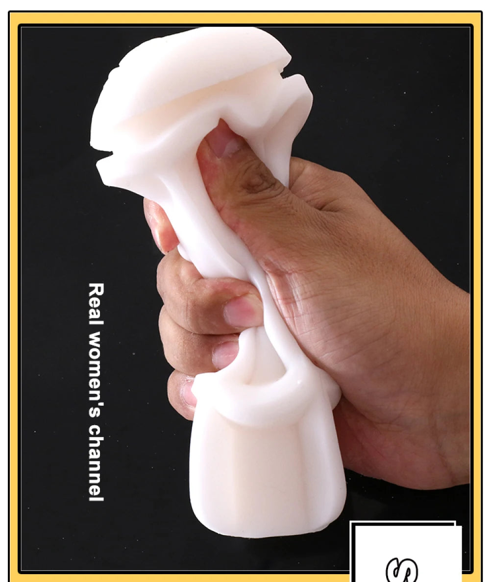 Realistic Vagina Anal Male Masturbator Silicone Soft Tight Pussy Erotic Adult Toys Penis Sex Toys for Men Masturbation Cup 18+