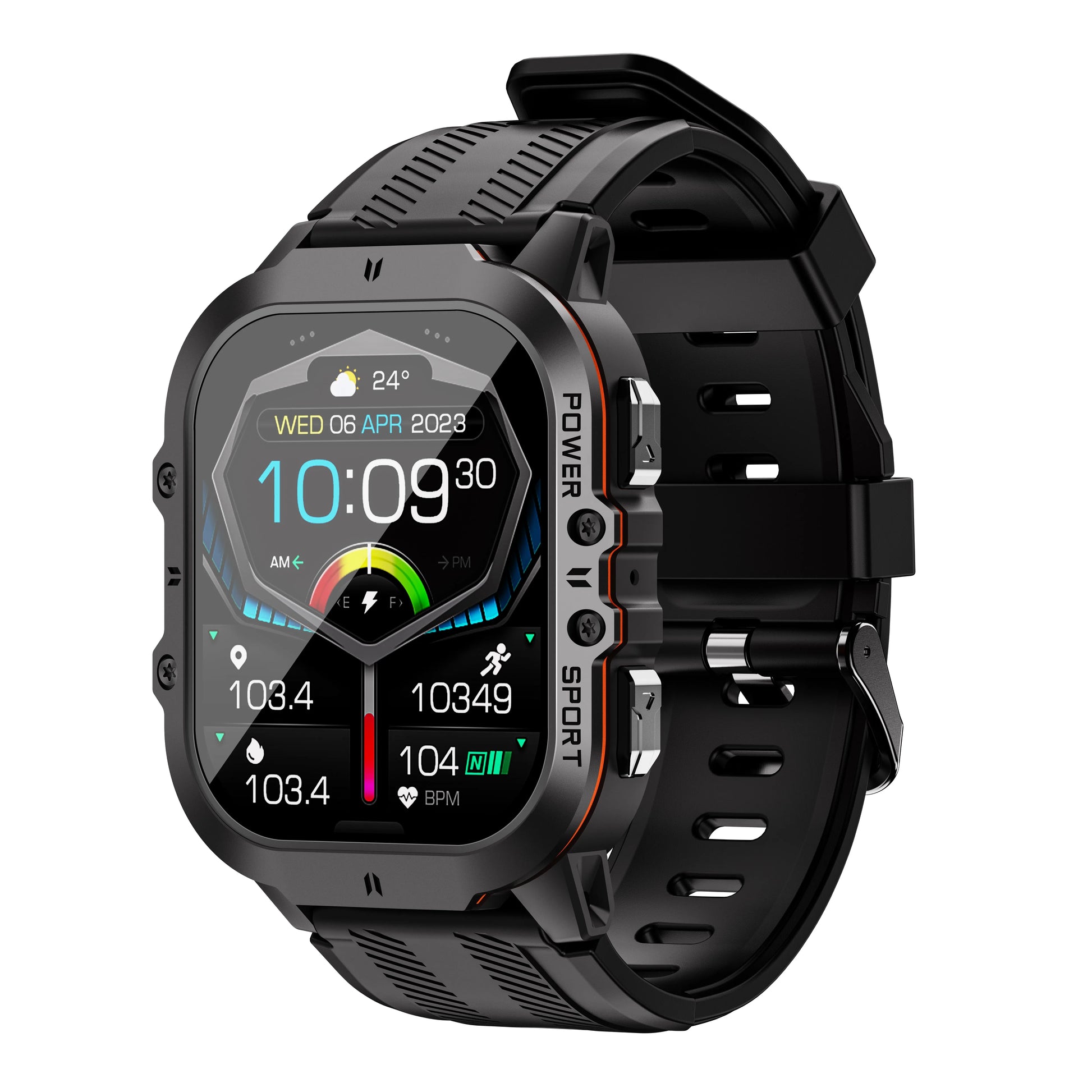 Men's rugged smartwatch hotsell