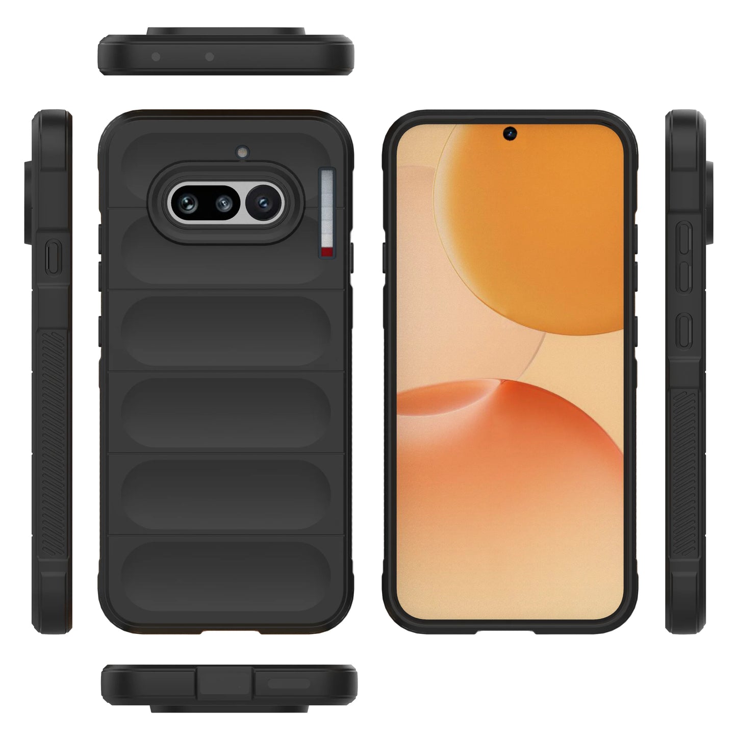 Anti-Fingerprint Soft Case for Nothing Phone 4A Pro 3A 2a Plus CMF 2 Pro 3A Lite 1 3 Fall Protective Coque Cases