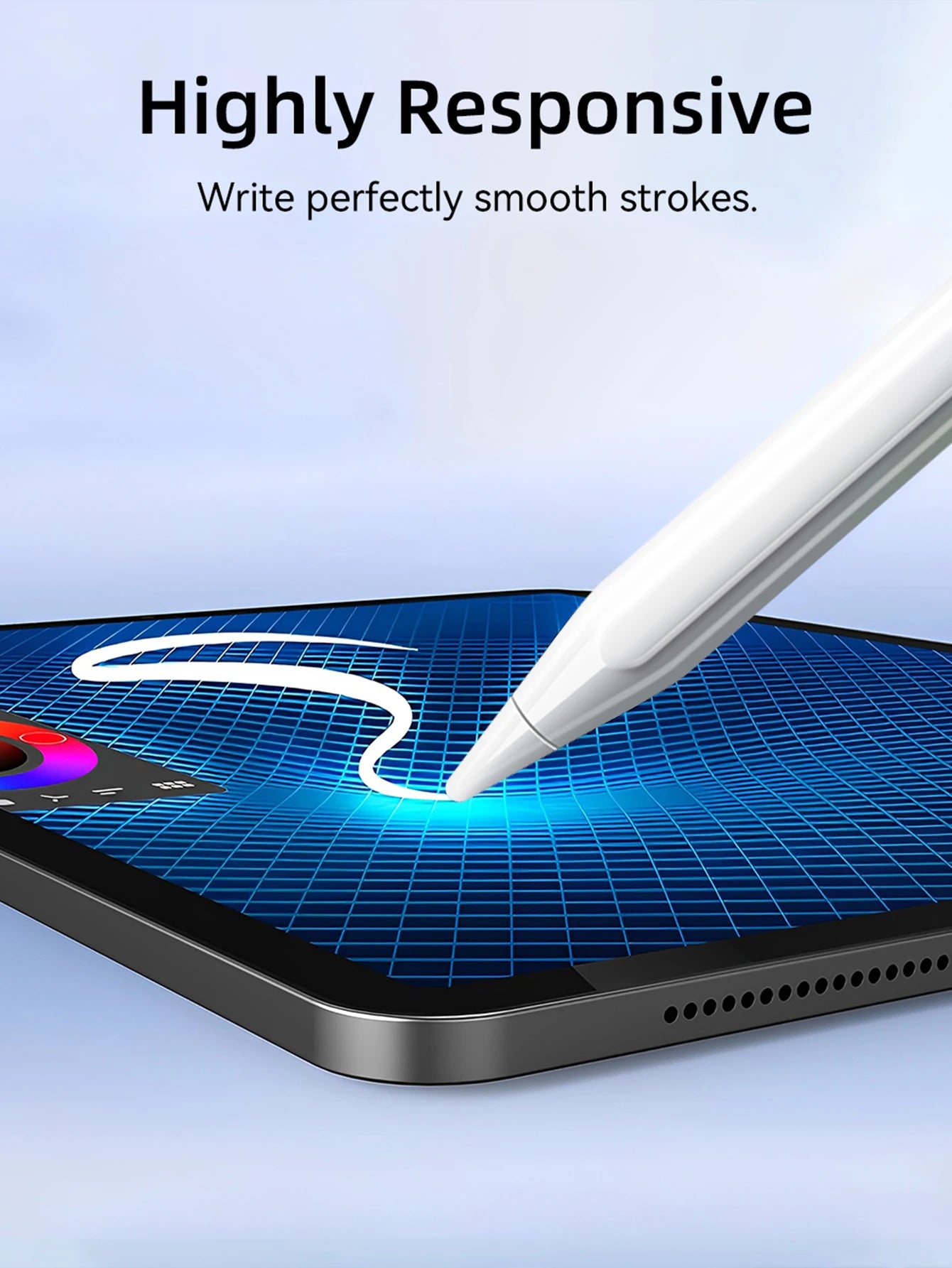 Stylus Pen for Apple Pencil 1 2 iPad 10th 9th 8th 7th 6th Air 5th 4th 3rd Generation Pro 12.9 11 inch Mini 6 5 Palm Rejection