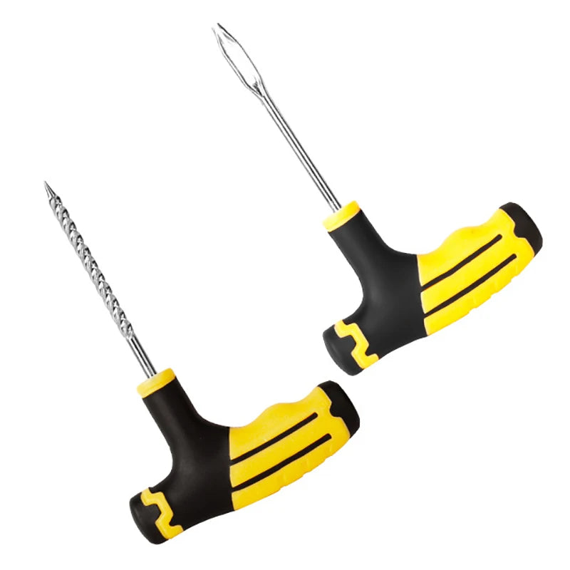 Tire Tubeless Tire Repair Tool Kit For Emergencies Quick Puncture Fixing For Cars Truck RV Jeep ATV Motorcycle Flat Tire Repair