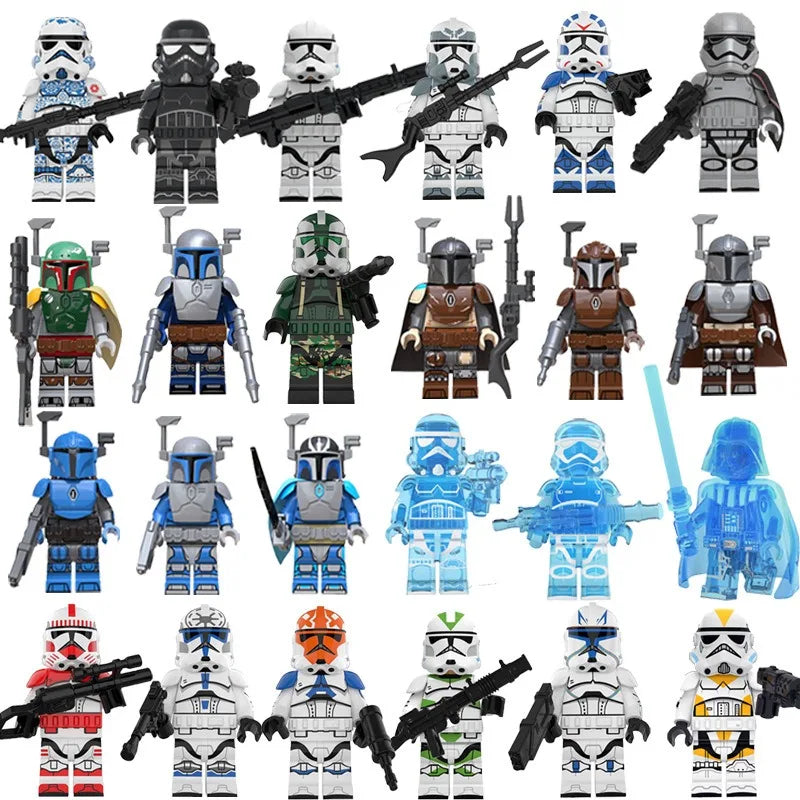 Building blocks, figures, humanoid dolls, toys, mini figures, humanoid dolls, children's toys, birthday presents, cartoon charac