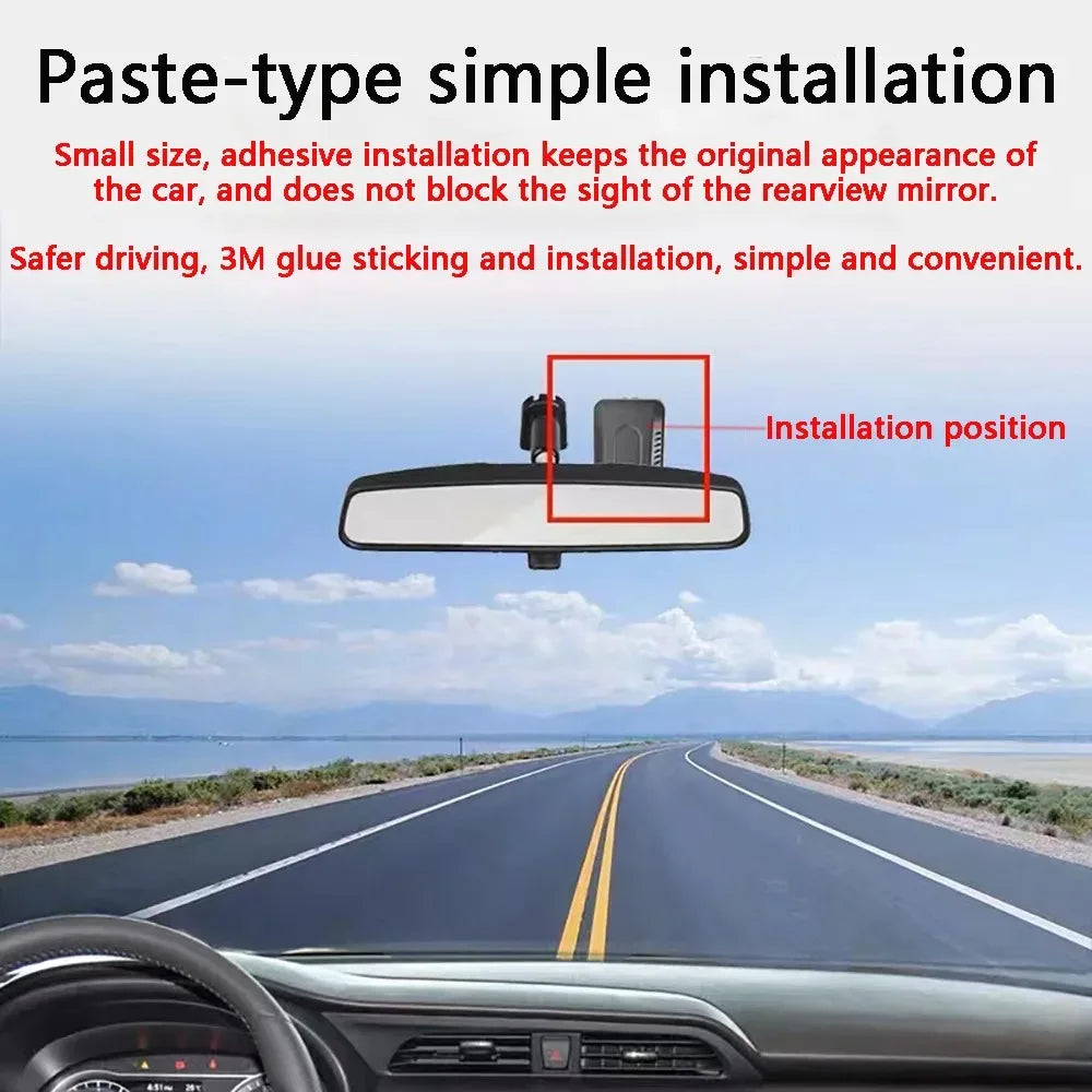 4K 2160P WiFi Car DVR Dash Cam Camera 2K 1600P 1080P 24H Parking Monitor APP Control Car Driving Video Recorder for all cars