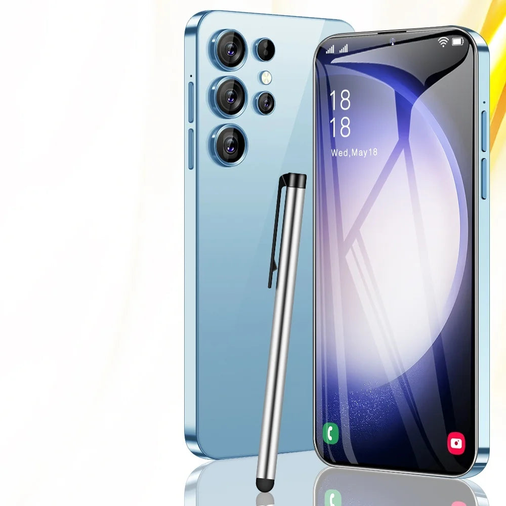 HOT 2025 new S25 Ultra original intelligent 5G dual card dual standby Android 14 system global version phones 7800mAh battery