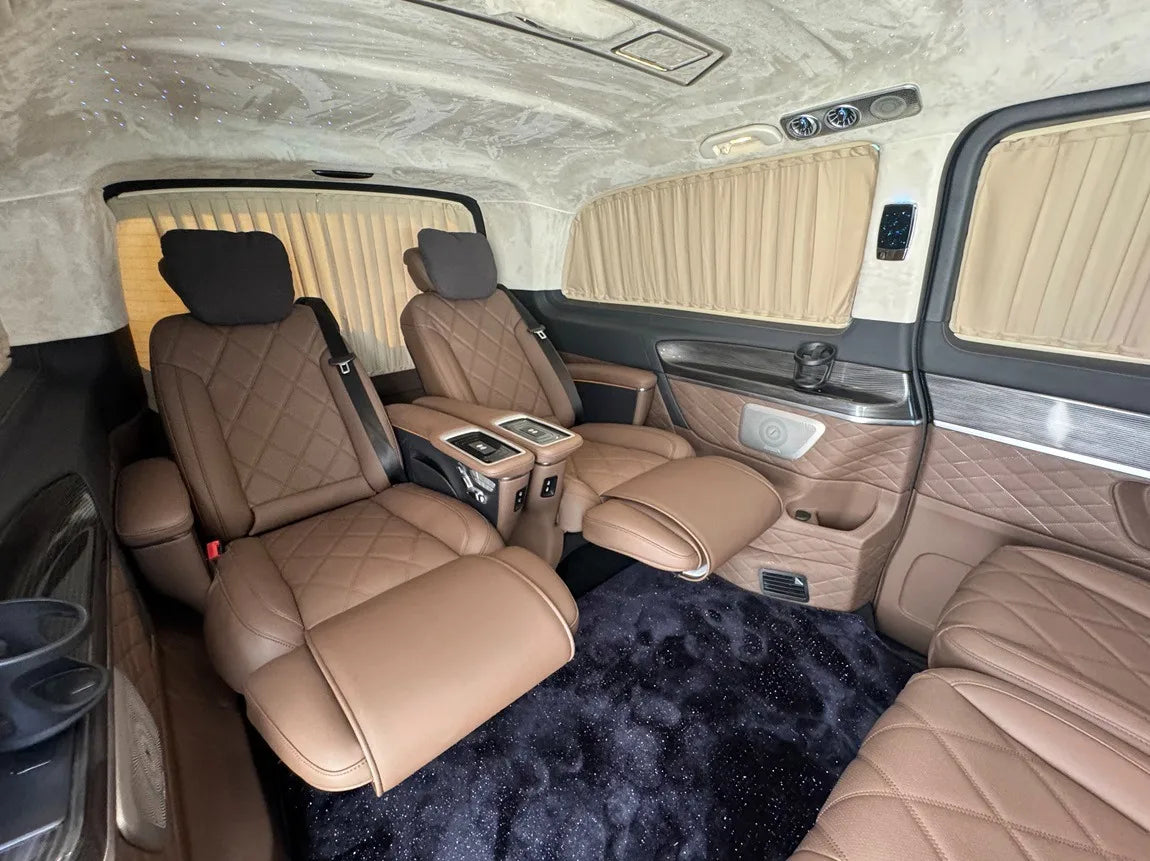 Interior Roof LED Air Conditioning Turbo Vent AC Outlet Trim  For Mercedes Benz V Class EQV Vito Viano Valente Metris W447 V250