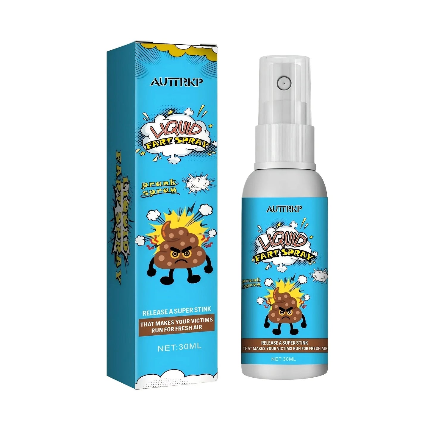 Funny Fart Spray Gas - Real Smelling Fart Gas for Pranks,Parties & Gag Gifts-Long-Lasting Stinky Spray Suitable,Novelty Joke Toy
