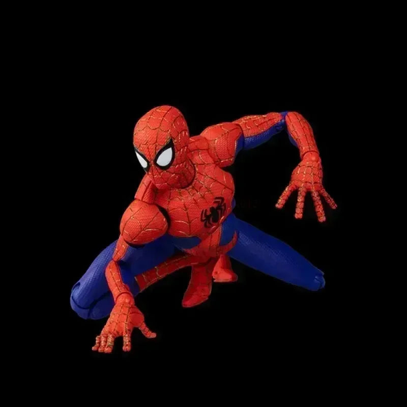 2024 Spiderman Gwen Peter Action Figure Anime Spider-verse Collection Sentinel Miles Morales Figures Christmas Toys Gifts