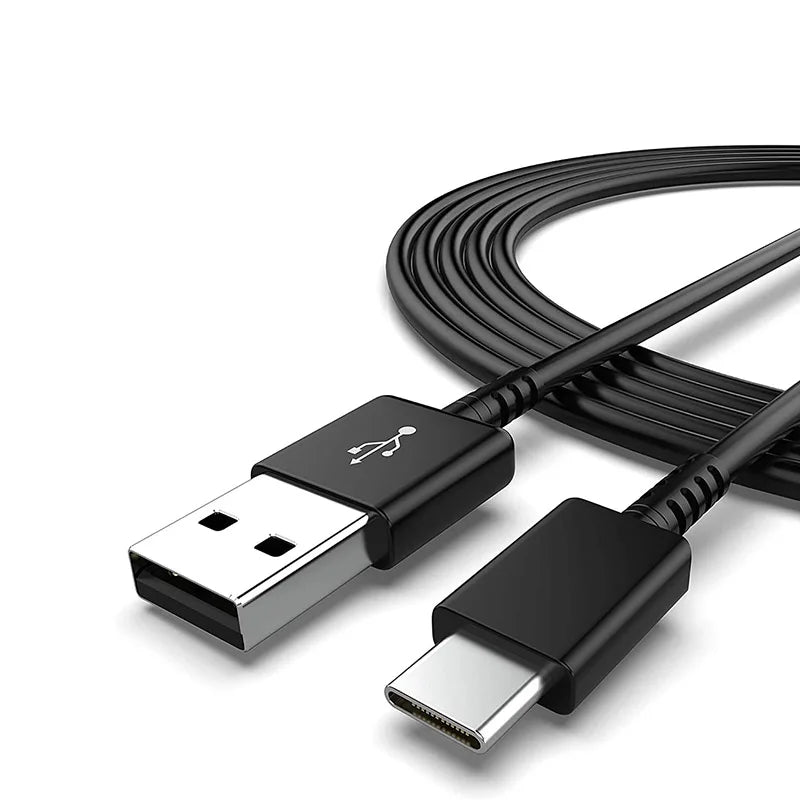 TYPE C Cable 1.2M 2M  Fast Charger Data Line For samsung Galaxy S8 S9 S10 S21 Ultra Note 8 9 10 A54 A53 5G A71 A52 A21S