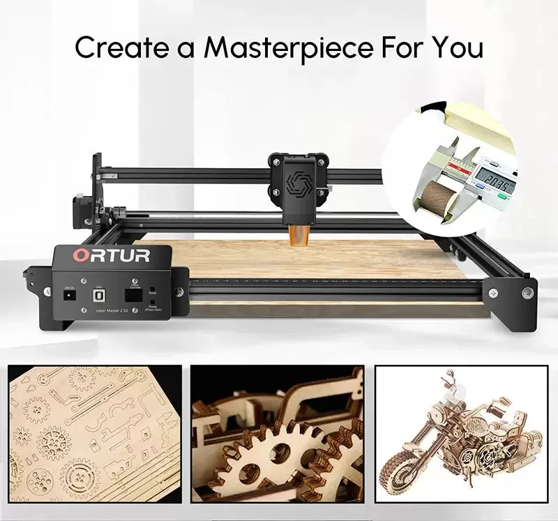 Ortur Laser Master 2 S2 Laser Engraver Cutter 2w 5.5w 10w Output Power Laser Engraving Machine