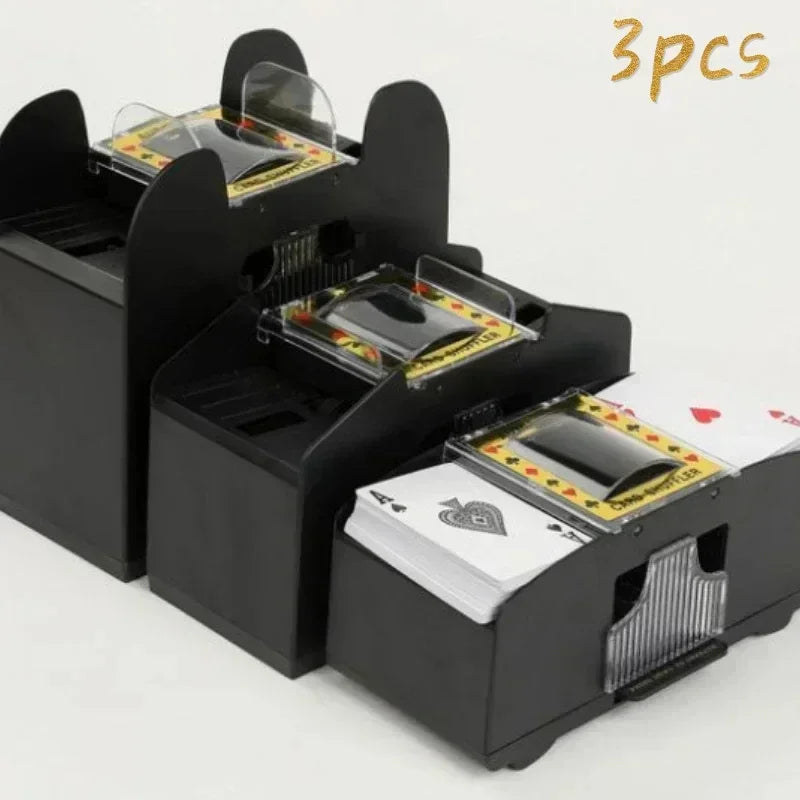 Automatic Playing Card Shuffler Mixer Games Poker Sorter Machine Dispenser Travel Home Festivals Xmas Party Battery Operated New