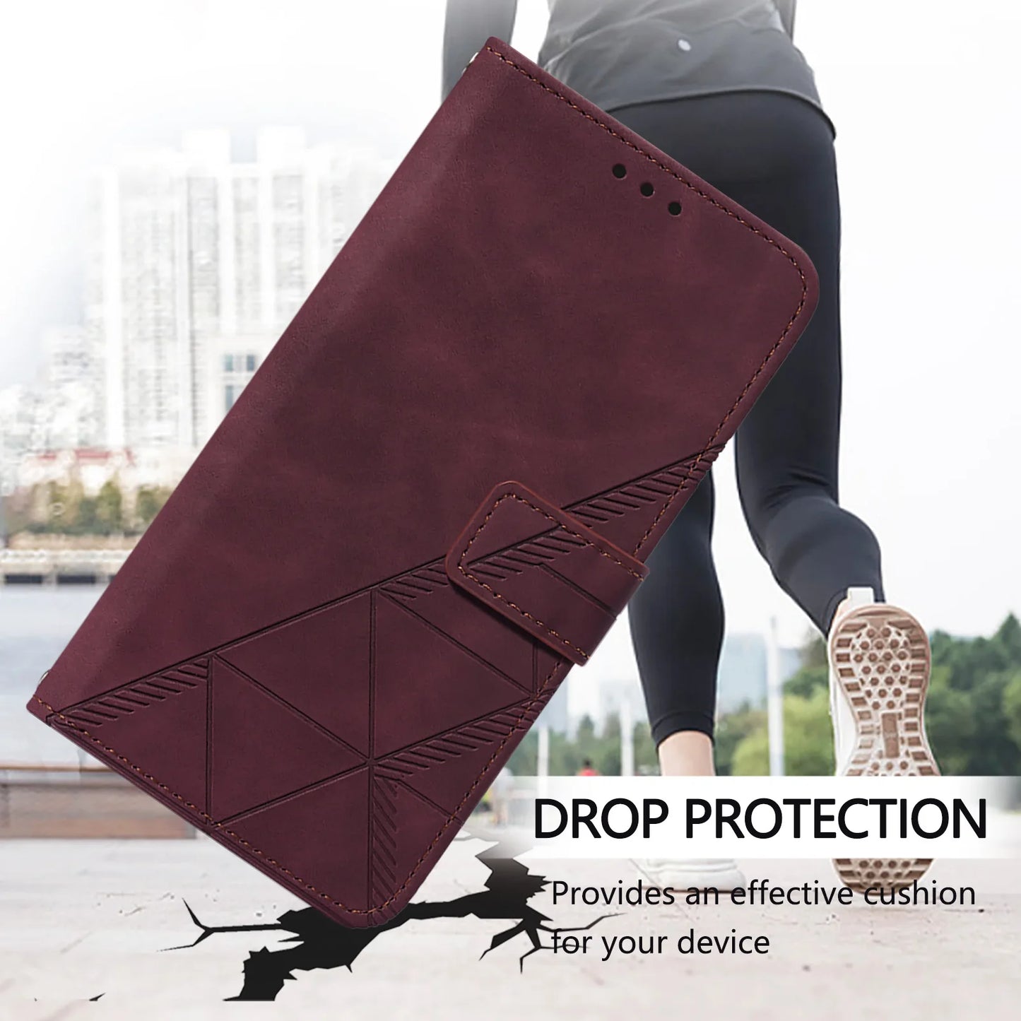 Flip Wallet Magnetic Leather Case For OPPO A98 A96 A95 A94 A93 A92 A80 A79 A78 A77S A77 A76 A74 A72 A60 5G 4G
