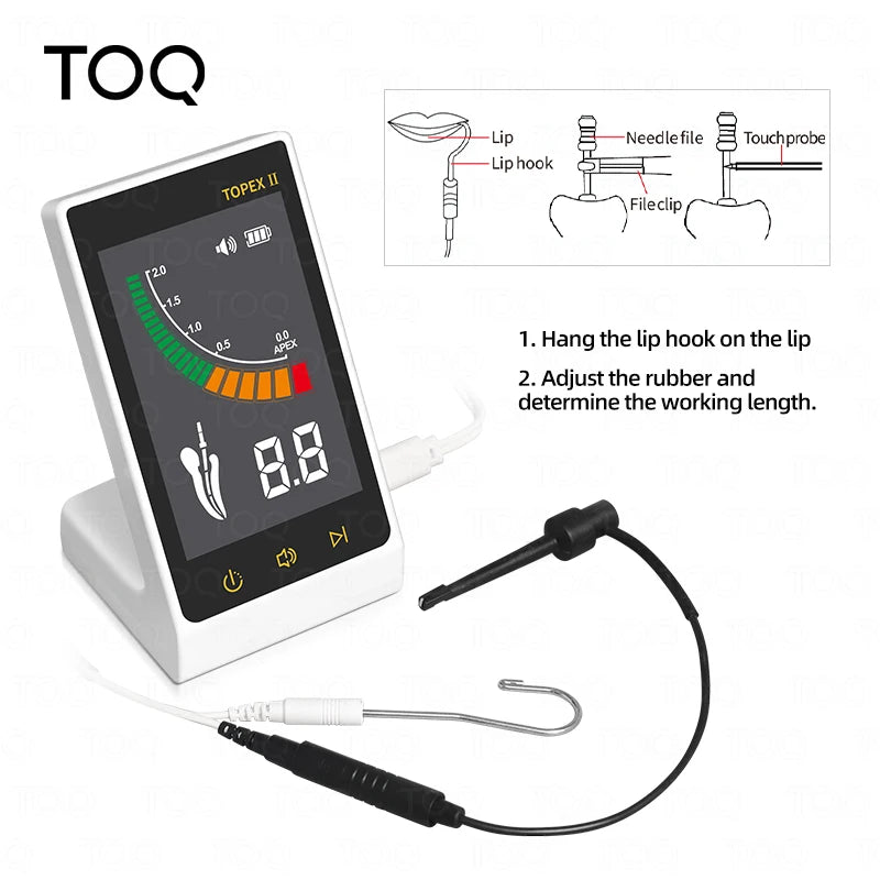 Dental Laboratory MINI Surgical Root Canal Apex Locator Root Canal Measurement Portable Machine Dentistry Tool