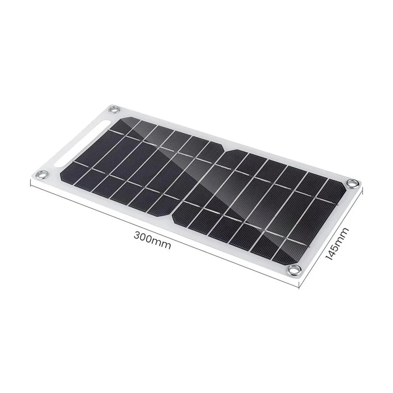 OnePlus 35W Solar Panel Power Bank with USB Waterproof Outdoor Hiking Camping Portable Battery For Mobile Phone Charging Panel