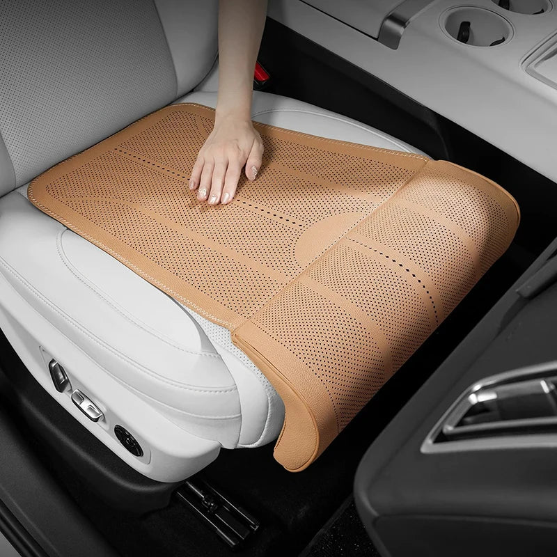 Car Seat Cushion with Leg Support Universal Seat Protection Cover Extension Leg Rest Padding Relieve Fatigue Auto Accessories