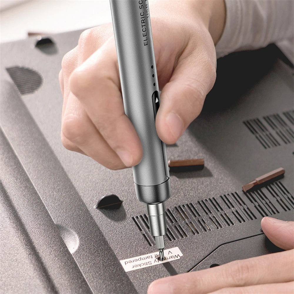 46 In 1 Electric Screwdriver Set Precision Power Tool Kit Rechargeable Wireless Mini Small Bits for Mobile Cell computer Repair
