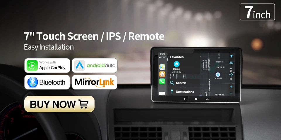 Universal 9 Inch Car Radio Multimedia Video Player Wireless CarPlay Android Auto For VW Nissan Toyota Car Audio Touch Screen